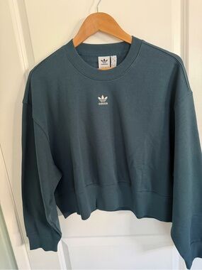 Adidas Teal Blue Sweatshirt